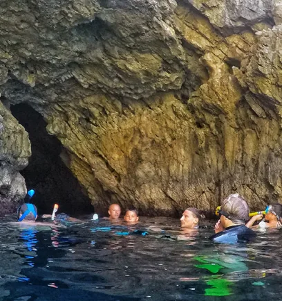 Uscita di snorkeling in barca