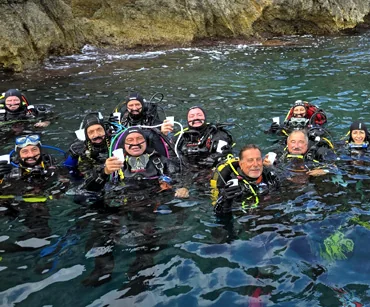 La squadra di Palinuro Sub